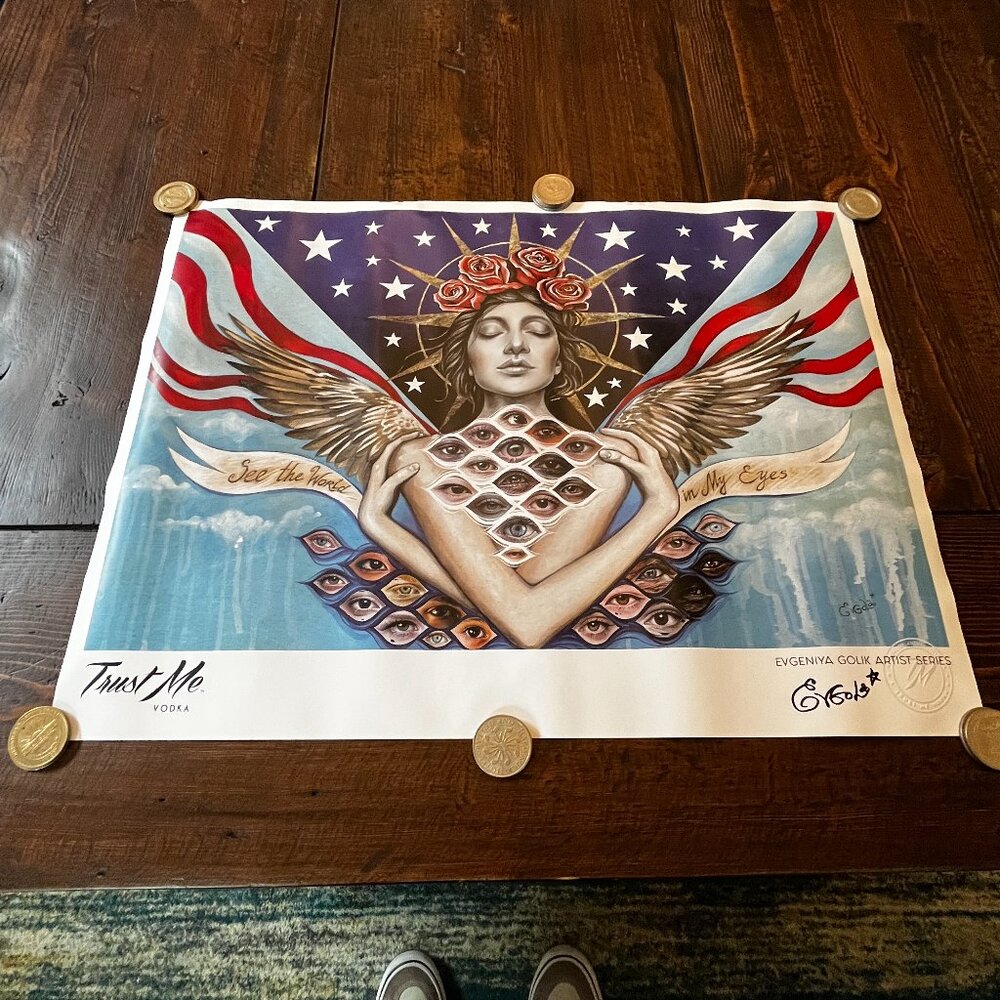 Evgeniya Golik Signed Poster